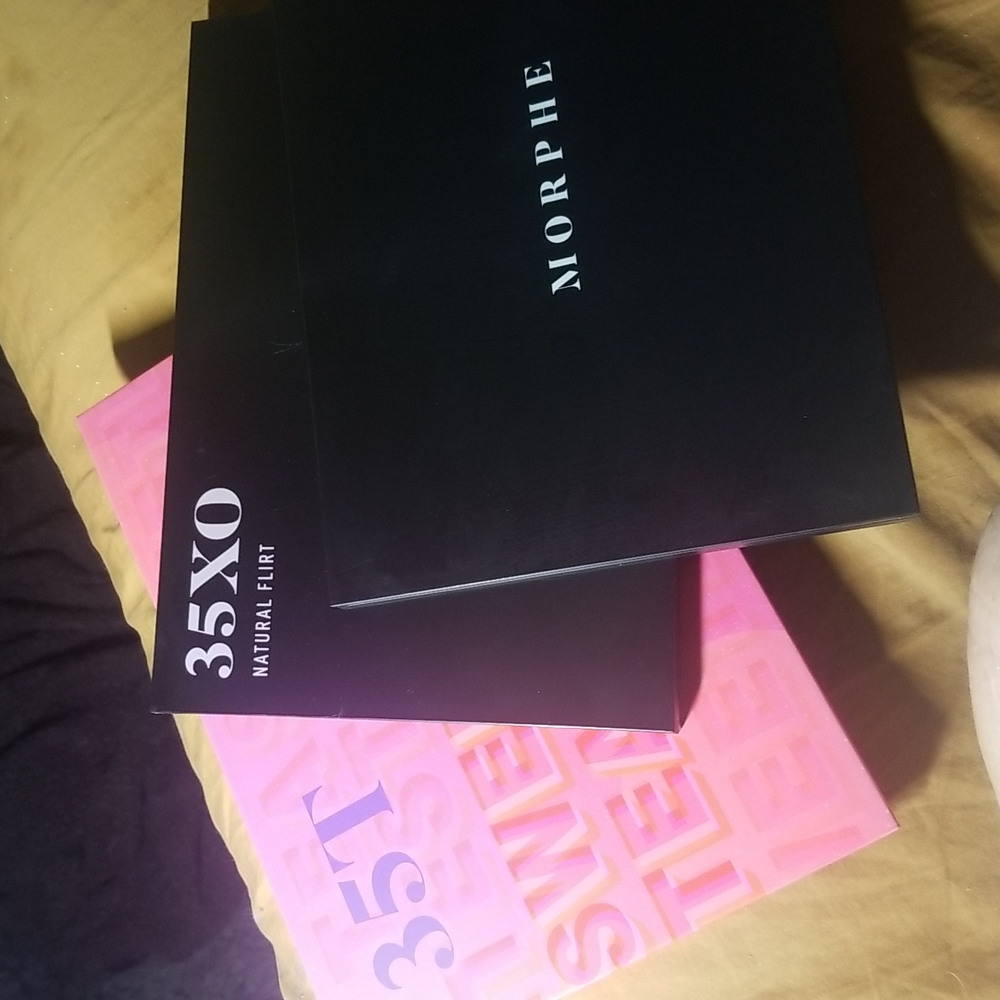 Morphe eyeshadow palettes